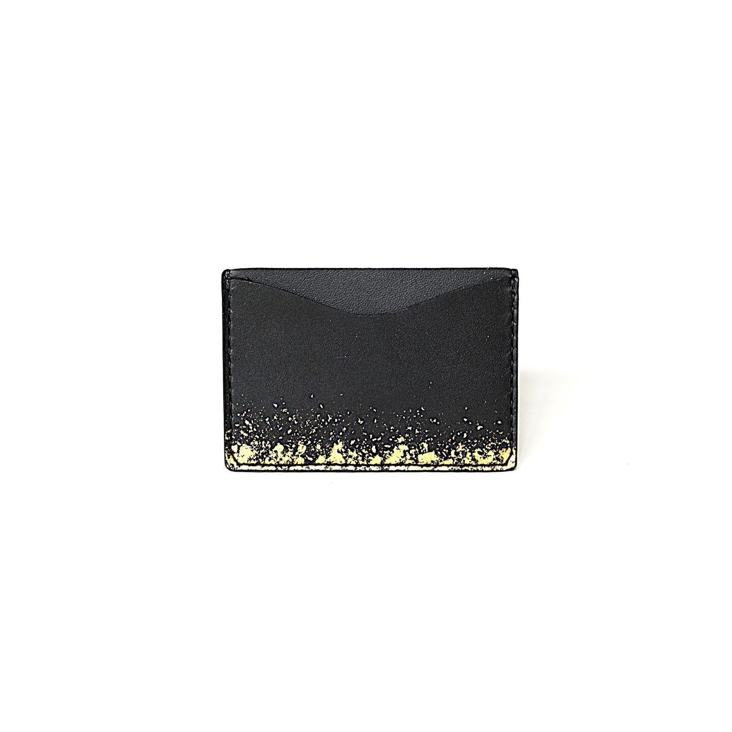Leather and lacquer iPad sleeve case "Kasumi"