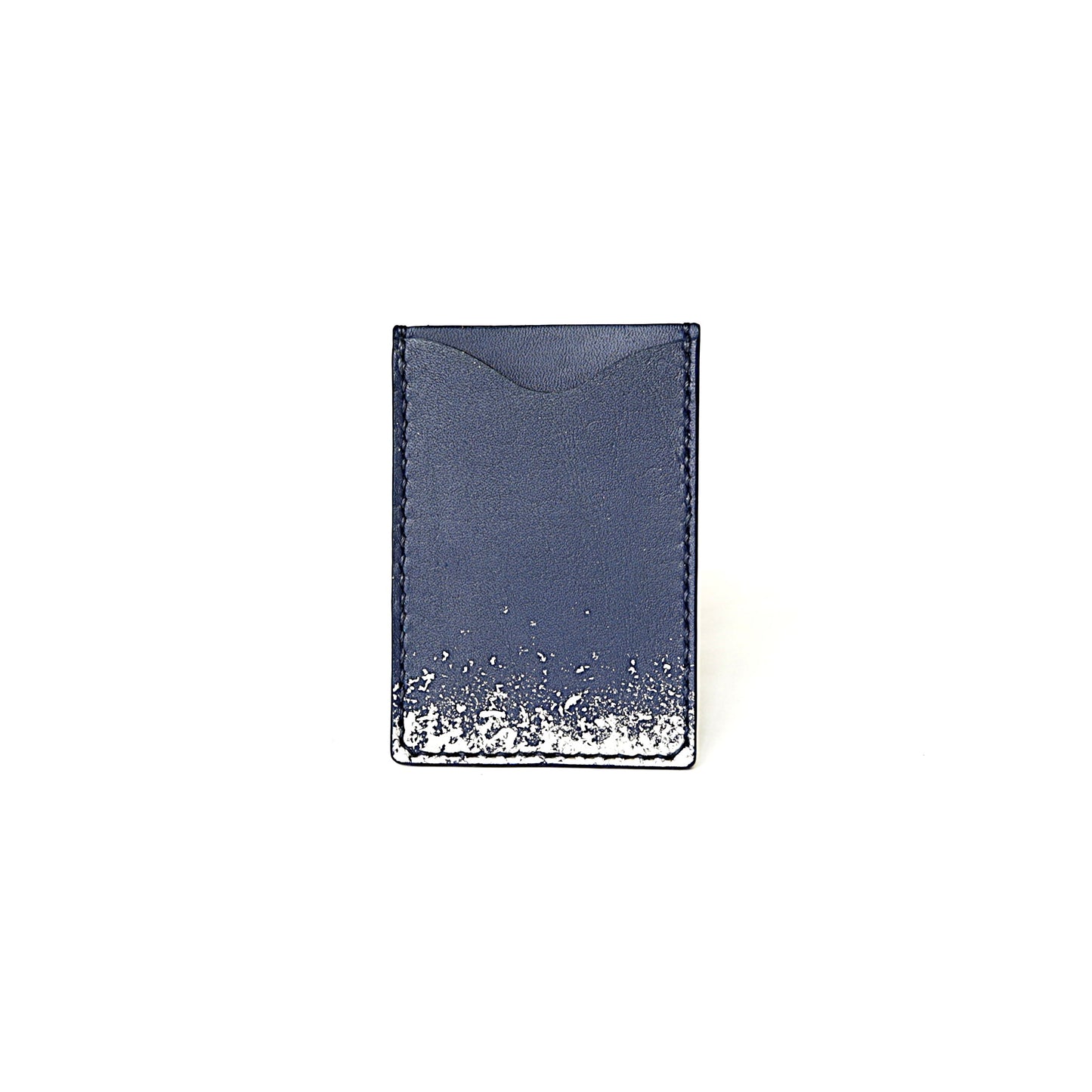 Leather and lacquer iPad sleeve case "Kasumi"