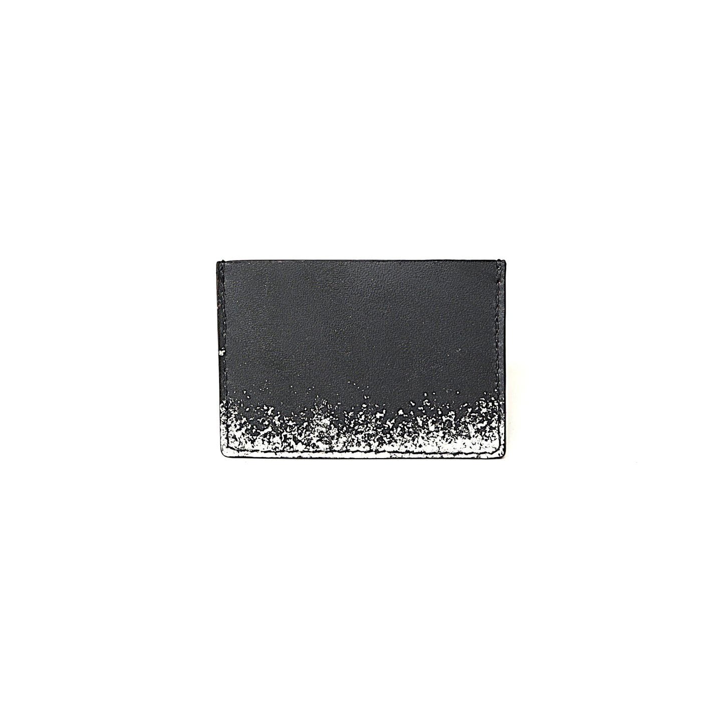 Leather and lacquer iPad sleeve case "Kasumi"