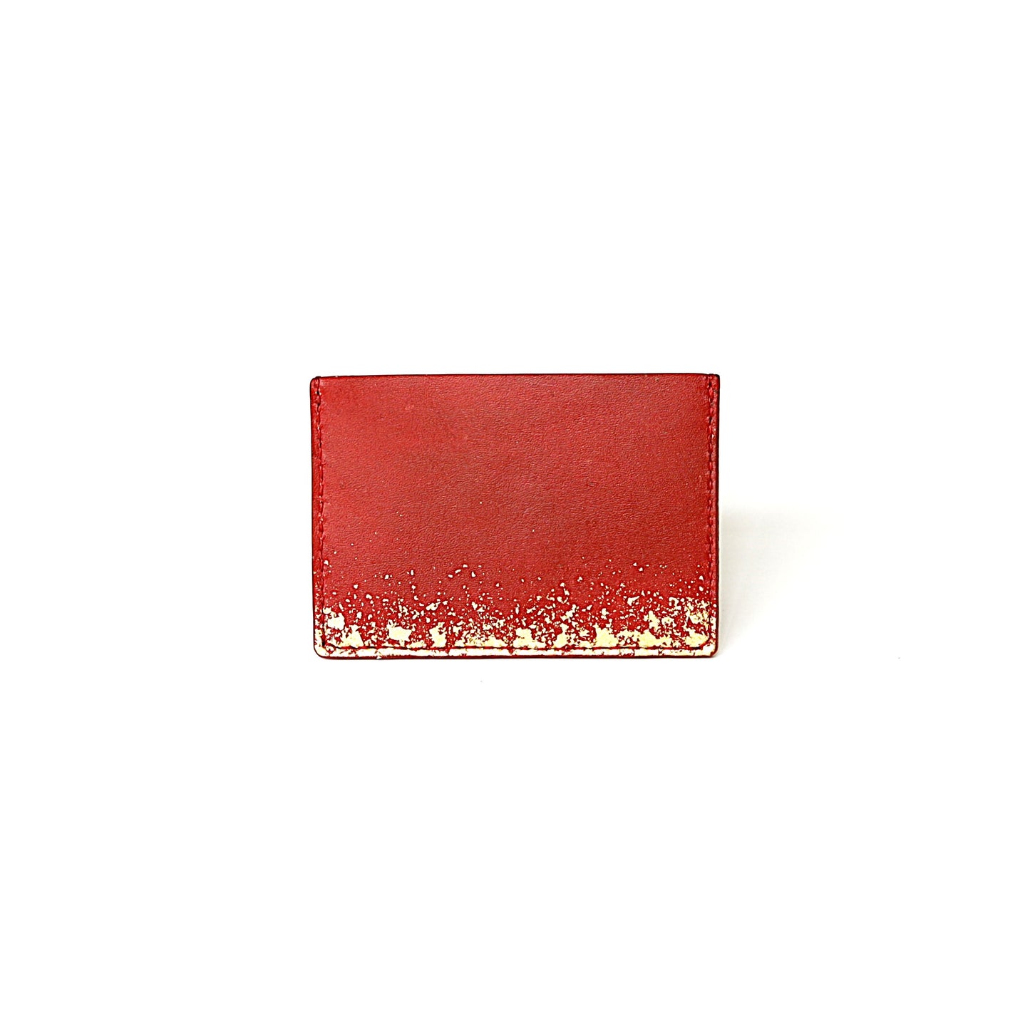 Leather and lacquer iPad sleeve case "Kasumi"