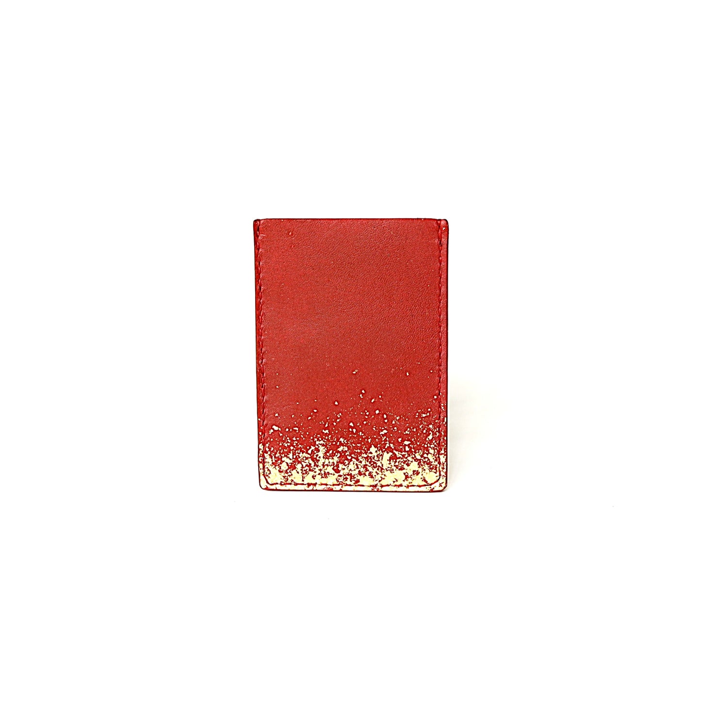 Leather and lacquer iPad sleeve case "Kasumi"