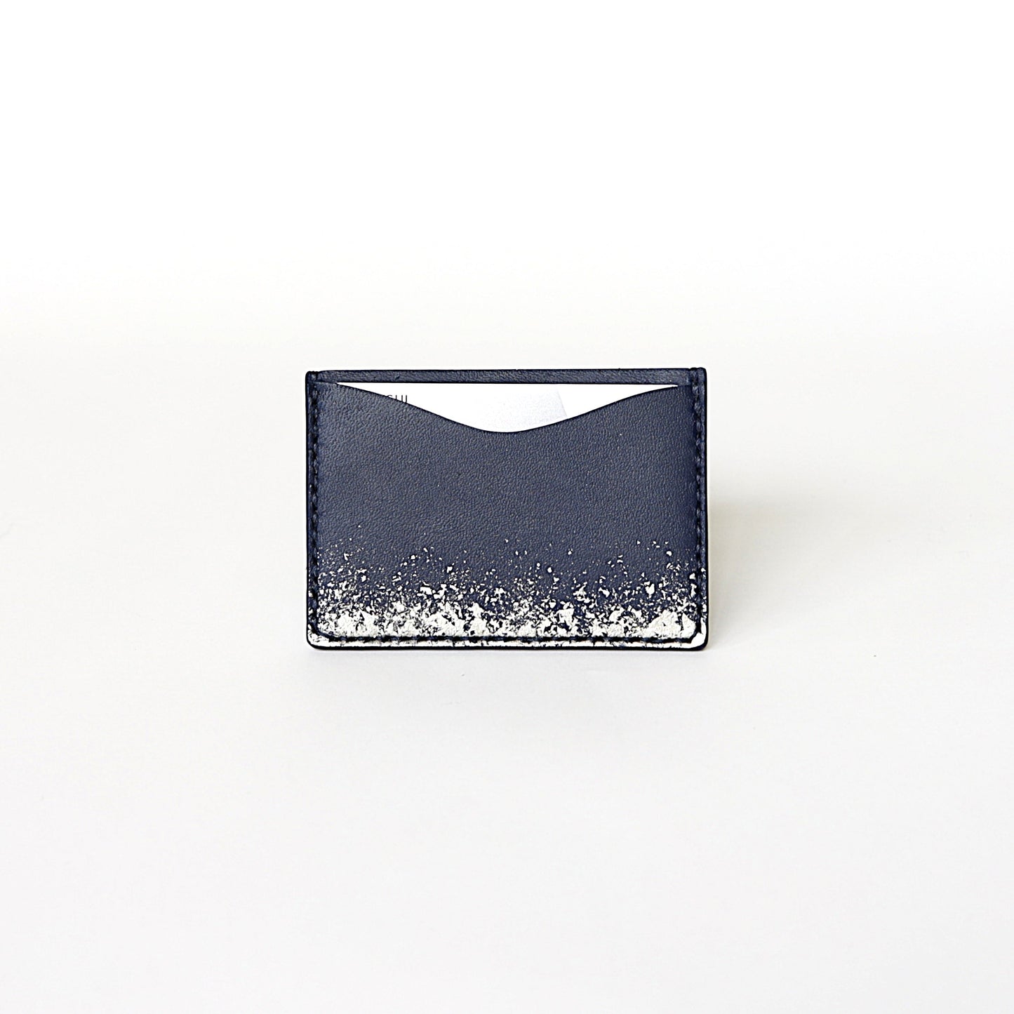 Leather and lacquer iPad sleeve case "Kasumi"