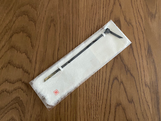 Leather and lacquer bookmark 