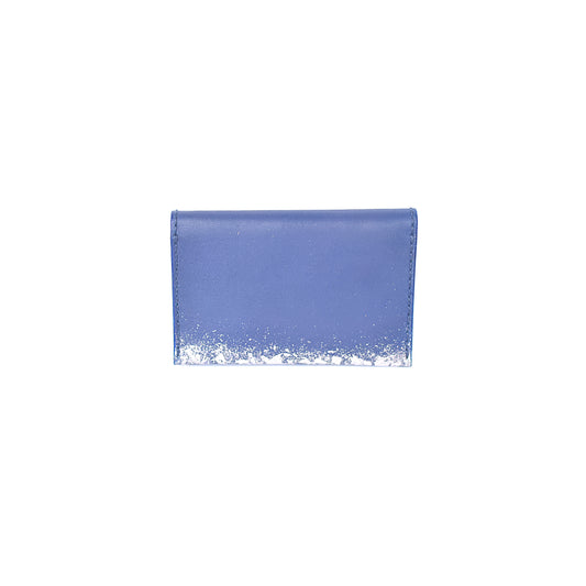 Leather and lacquer iPad sleeve case "Kasumi"