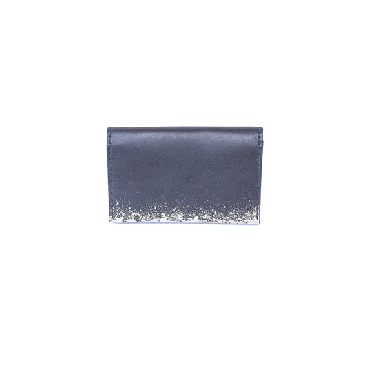 Leather and lacquer iPad sleeve case "Kasumi"