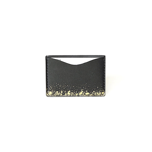 Leather and lacquer iPad sleeve case "Kasumi"