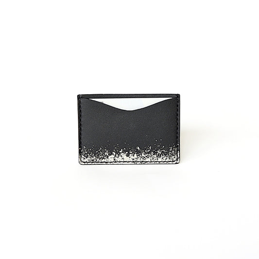 Leather and lacquer iPad sleeve case "Kasumi"