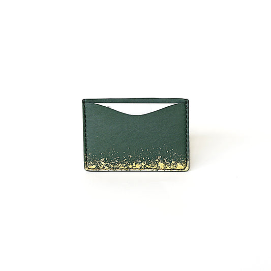 Leather and lacquer iPad sleeve case "Kasumi"