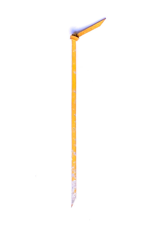 Leather and lacquer bookmark 